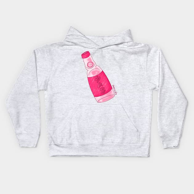 Ramune in PINK Kids Hoodie by Snacks At 3